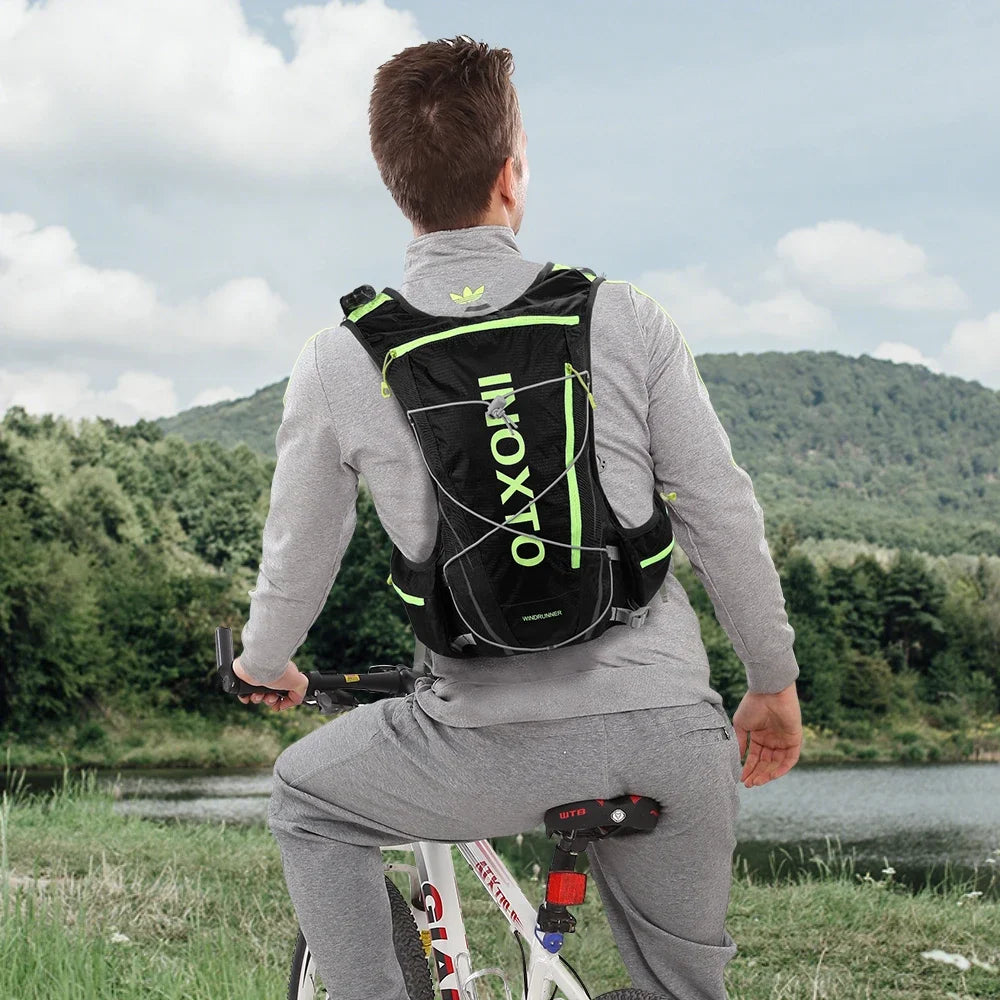 Running Hydrating Vest Backpack 8L Cycling Hydration Vest Running Backpack Hiking Marathon Hydrating Bicycle Sports Vest