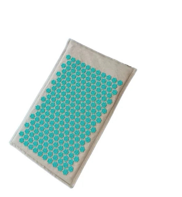 74*44cm Nature Linen Coconut Palm Massage Yoga Mat Sport Pillow Mat with Bag Lotus Spike Acupressure Mat Cushion Accupresure Mat