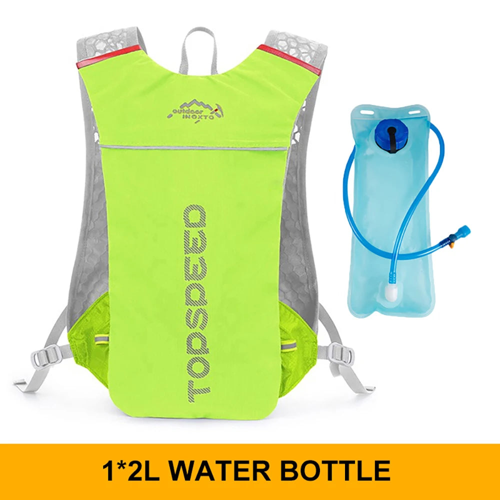Outdoor Trail Running 5L Ultralight Backpack Hydration Jogging Vest Men Breathable Marathon Bicycle Bag Fitness Running Bag