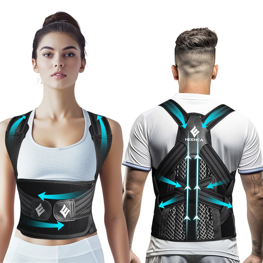 Posture Corrector Back Brace Adjustable Back Support for Women and Men Shoulder Straightener Neck Upper Lower Back Pain Relief