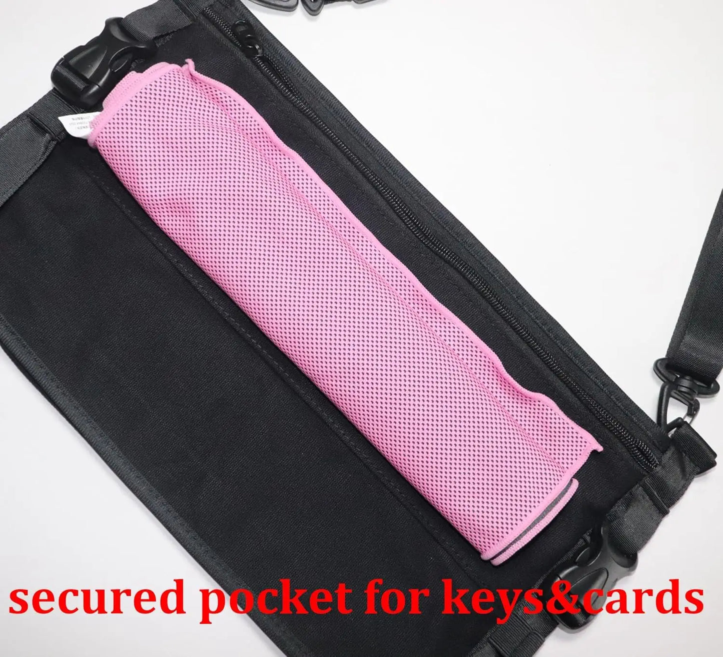 Yoga Mat Carrier Strap Shoulder Bag with Large Compartment Zipper Pocket for Convenient Storage and Transport