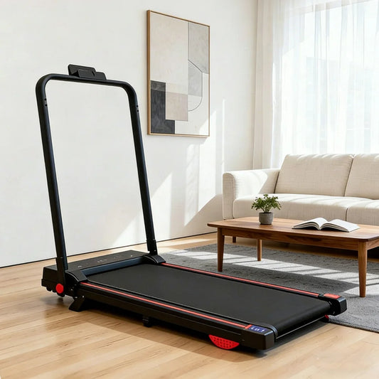 Walking Pad with Bracket Silent Treadmill for Home Compact Foldable Running Machine Indoor Fitness Equipment