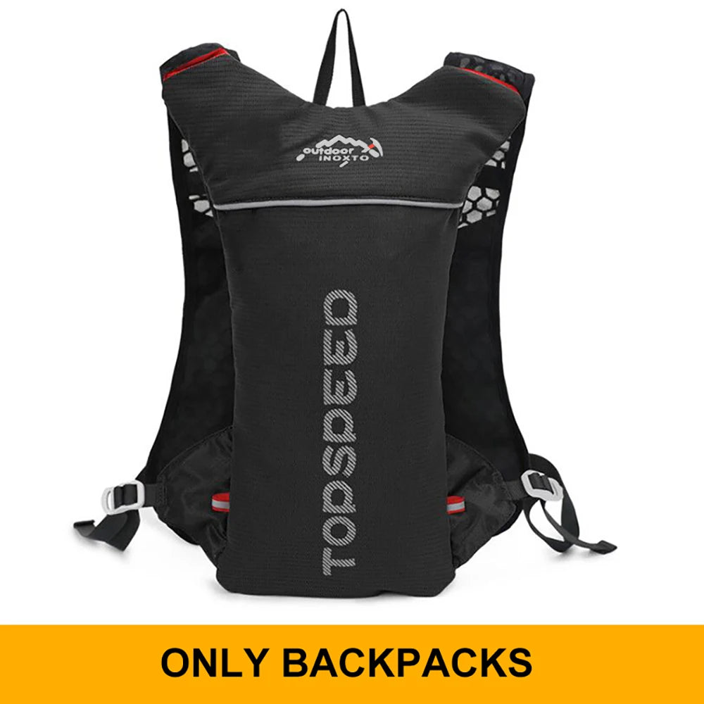 Outdoor Trail Running 5L Ultralight Backpack Hydration Jogging Vest Men Breathable Marathon Bicycle Bag Fitness Running Bag