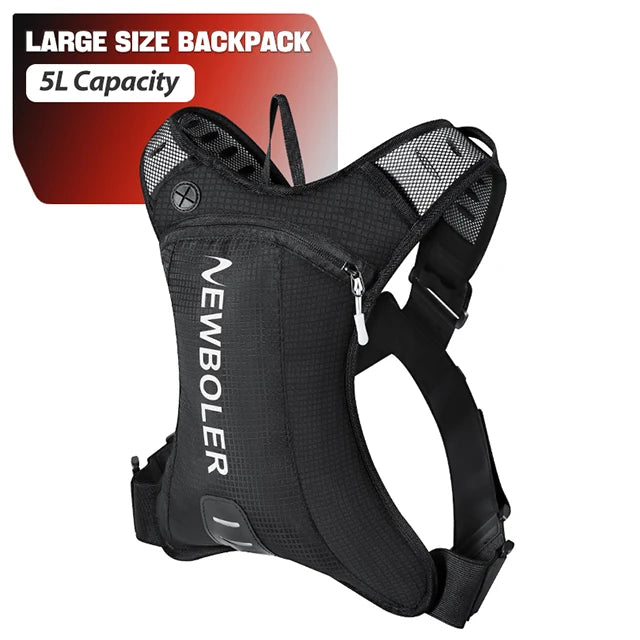 NEWBOLER 5L/8L Motorcycle Cycling Hydration Pack MTB Off Road Motocross Water Backpack Sport Mountain Bike Water Bag